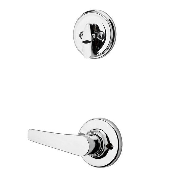 Delta Lever Interior Single Cylinder Handleset Trim